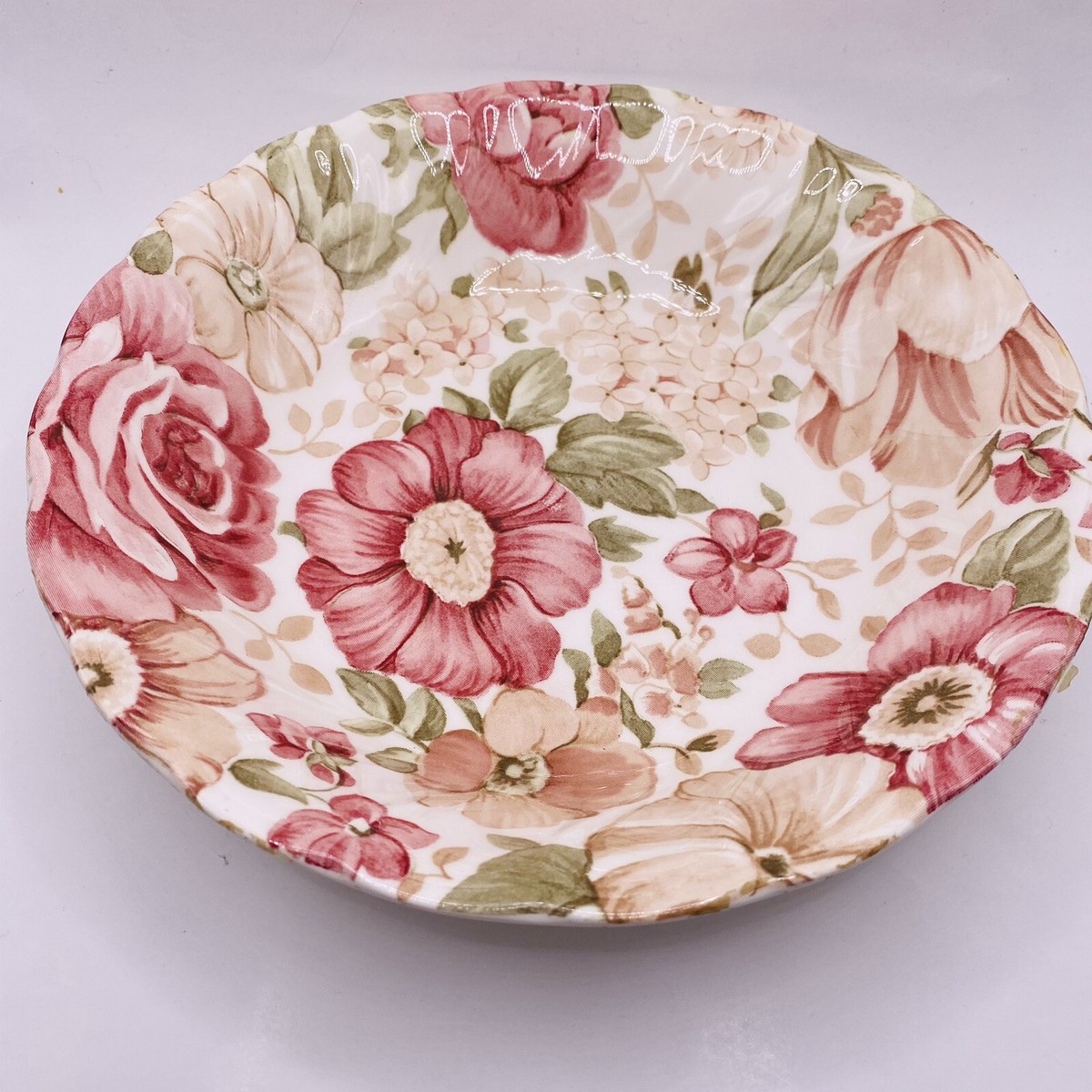 Nikko Japan Blossom Time Pink Summer Glade Dinnerware Soup Cereal