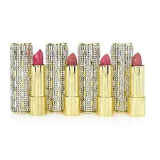 4 Ready To Wear Lipsticks Custom Cases & Luxury  Red Lipstick Sangria Kisses