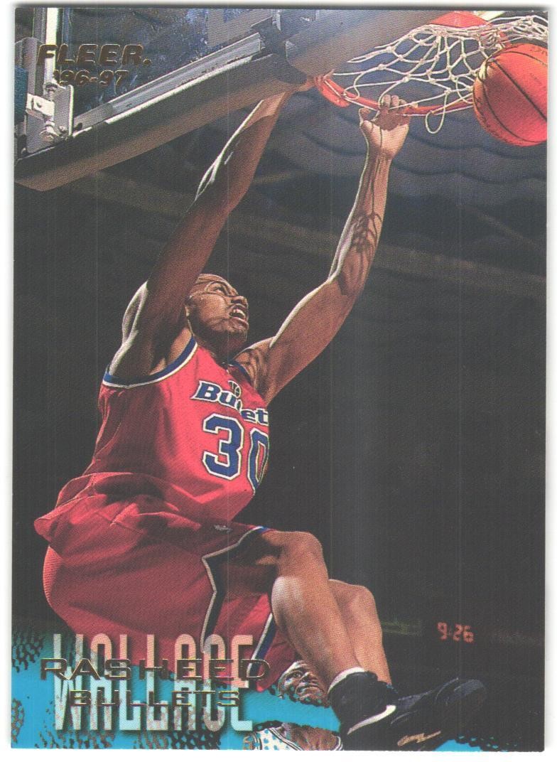 1996-97 Fleer Rasheed Wallace #118