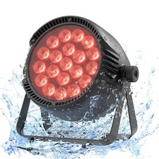 Par Stage Light RGBWA Waterproof 20LED Beam Light DJ Disco Party Yard