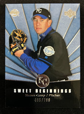 SHAWN CAMP 2004 Upper Deck Sweet Spot #166 Rookie Card RC Royals #405/799. rookie card picture