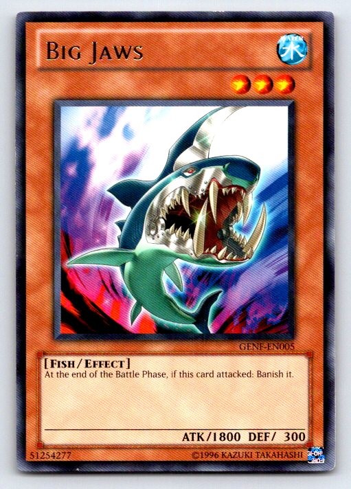 Big Jaws Rare Generation Force Yu-Gi-Oh Unlimited
