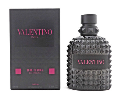 Valentino Uomo Born in Roma EXTRADOSE 3.4 oz Parfum Spray for Men New NO CELLOPH