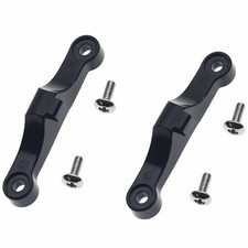 2 Pcs AM5 Motherboard CPU Cooler Fan Retainer Bracket Black