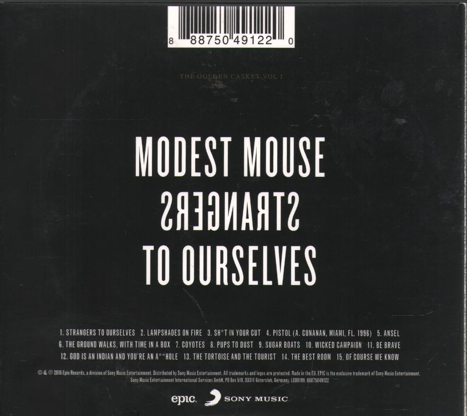 Modest Mouse Strangers To Ourselves CD Europe Epic 2015 Dans Une Pochette G'Fold - Photo 2/2