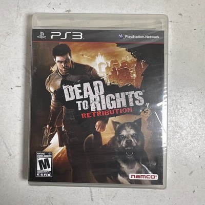 新品未開封　PS3  DEAD TO RIGHTS：RETRIBUTION Dead to Rights Retribution (PlayStation 3) Bandai Namco Shooter