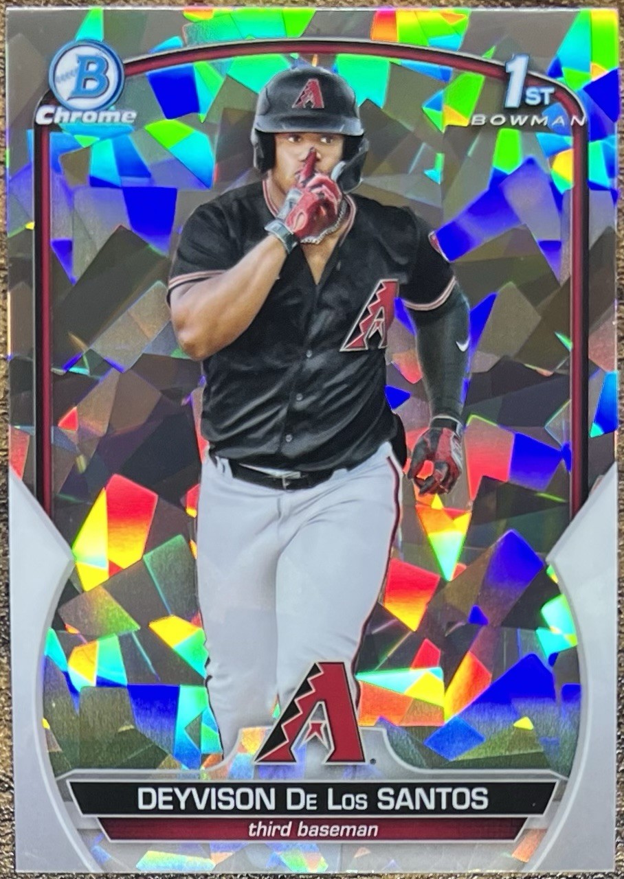 2023 Bowman Chrome Deyvison De Los Santos 1st Atomic Refractor #BCP-116
