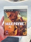 Max Payne 3 For PlayStation 3 PS3 Adventure Excellent Cib Complete