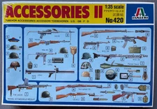 Italeri 420 Accessories II 1:35 Scale Model Kit 1/35
