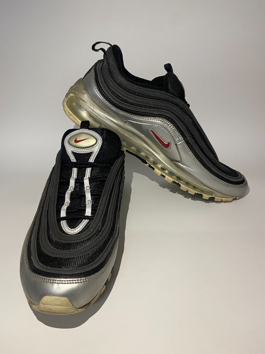Size 13 - Nike Air Max 97 QS B-Sides Metallic Silver for sale