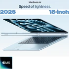 New 2026 Apple - MacBook Air 15-inch Laptop - M5 chip, Choose Color, RAM, SSD