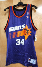 1990's Vtg CHARLES BARKLEY PHOENIX SUNS JERSEY CHAMPION Size 40 S - NEW w/ TAGS