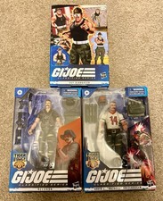 G.I. Joe Classified Lot of 3, 53-55, Sgt Slaughter, Bazooka, Recondo - NIB