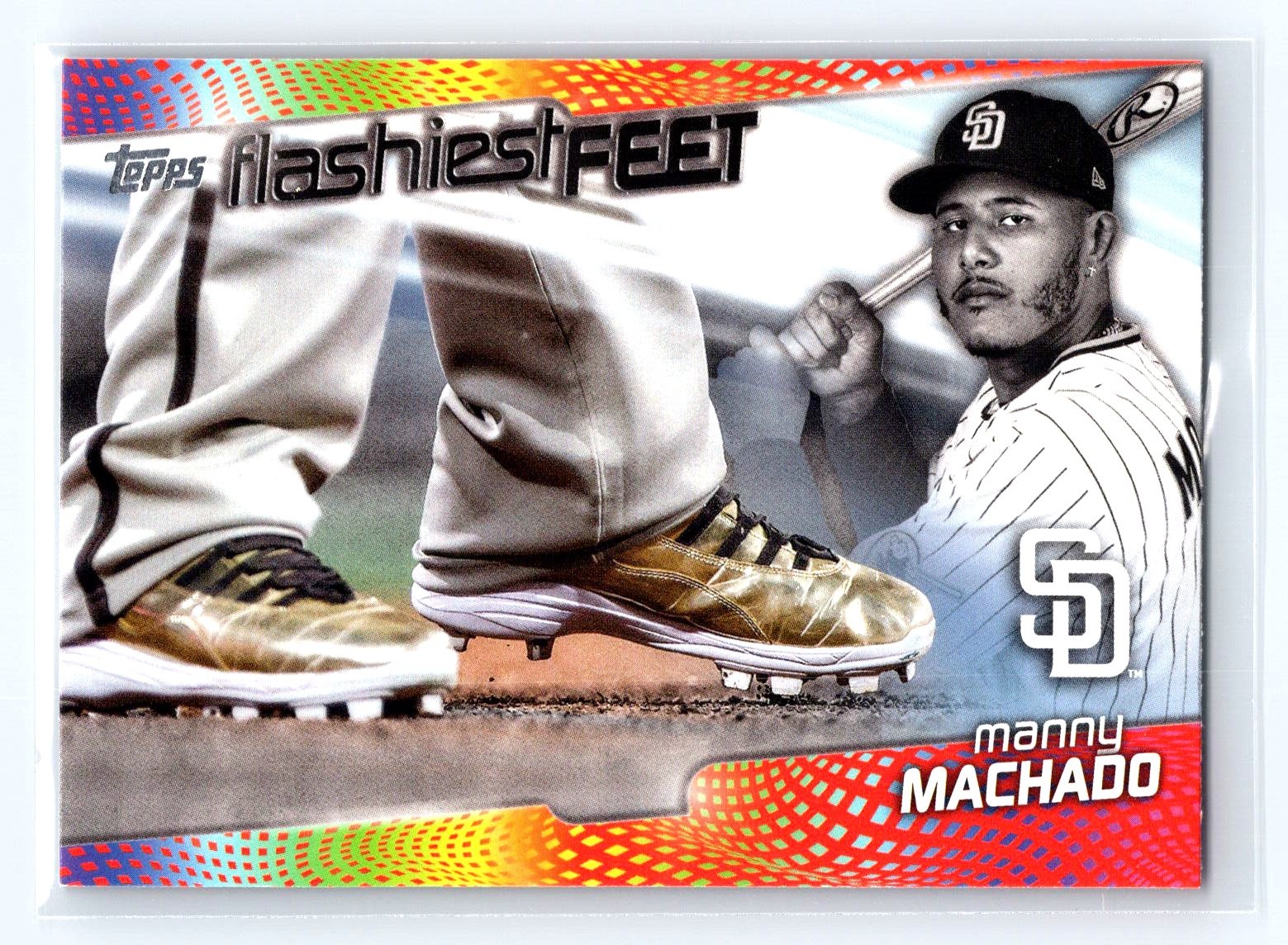 2022 Topps Flashiest Feet #FF-3 Manny Machado San Diego Padres
