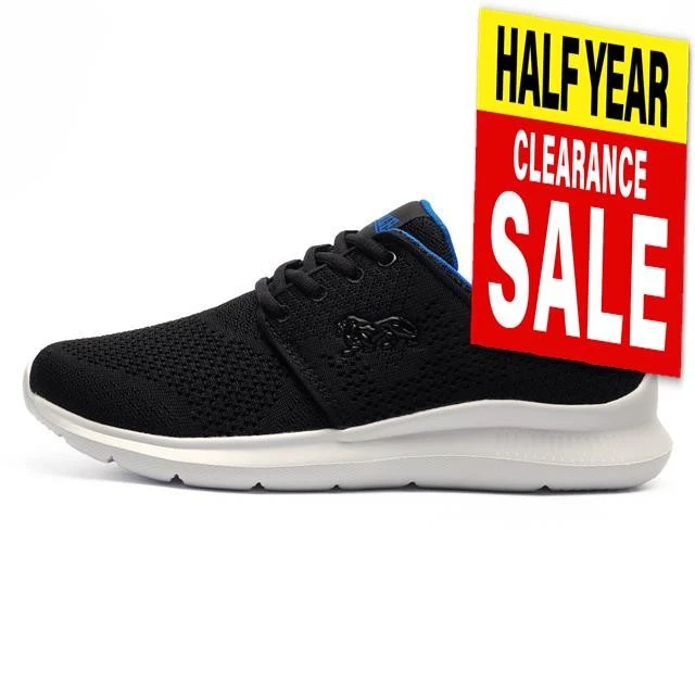 Lonsdale Durham Mens Trainers Active Fitness Gym Workout Jogging Sneakers Black