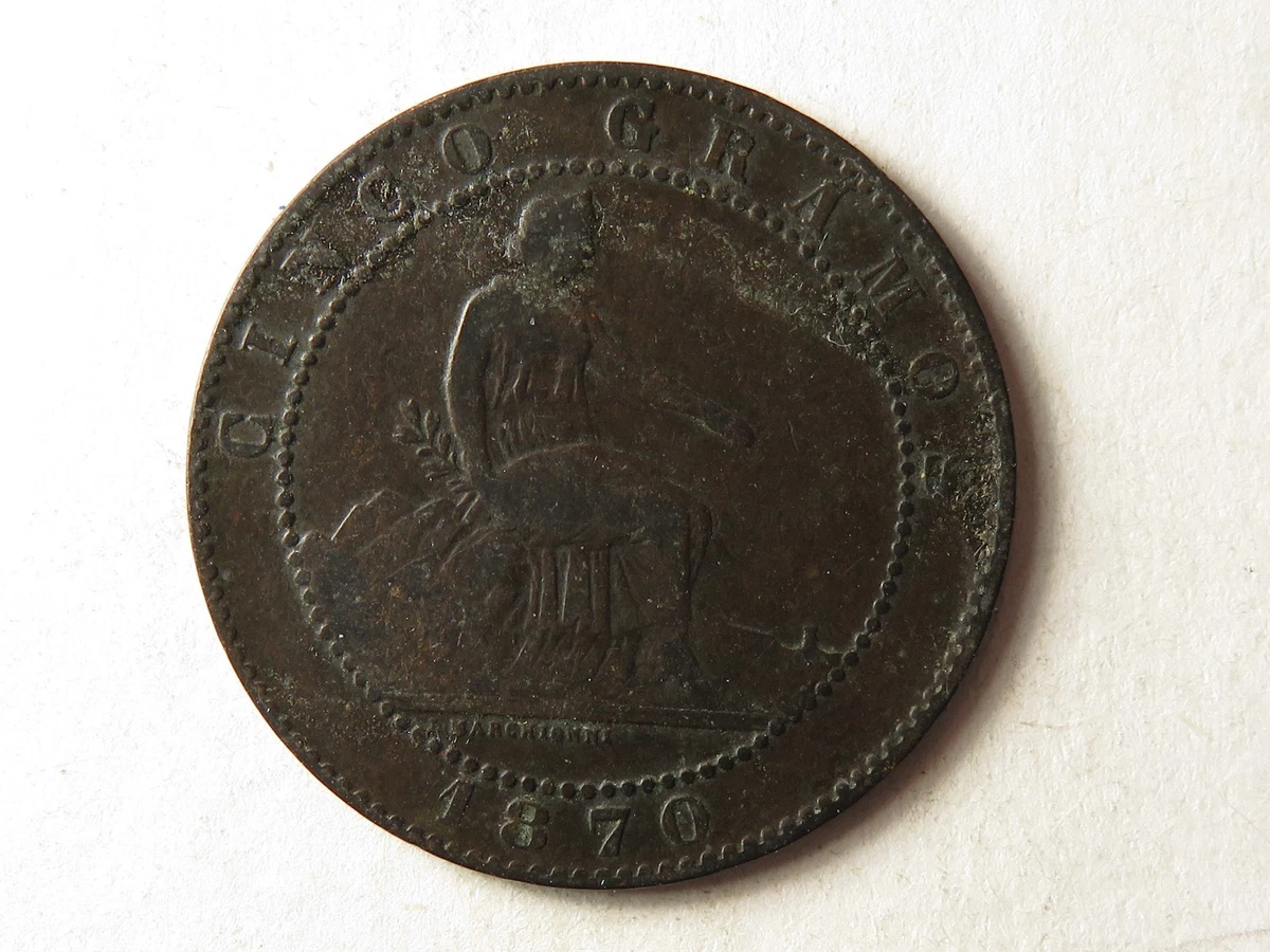 25+ 1870 Year Spanish Coins for sale | Updated Oct 2026