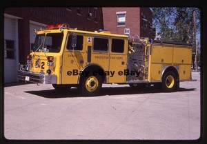 Cranston, RI Engine 2 1988 Maxim Fire Apparatus Slide