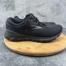 Brooks Adrenaline GTS Running Shoes Mens Size 8 Black Road Support Sneakers
