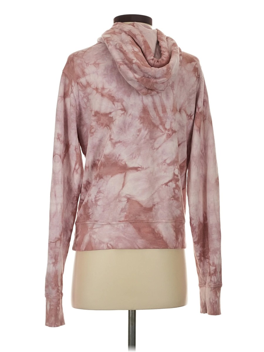 Athleta Women Pink Pullover Hoodie S View 2