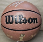 AUTO SHAQUILLE O'NEAL SIGNED NBA BASKETBALL FULL SIZE SIGNATURE SERIES JSA CERT