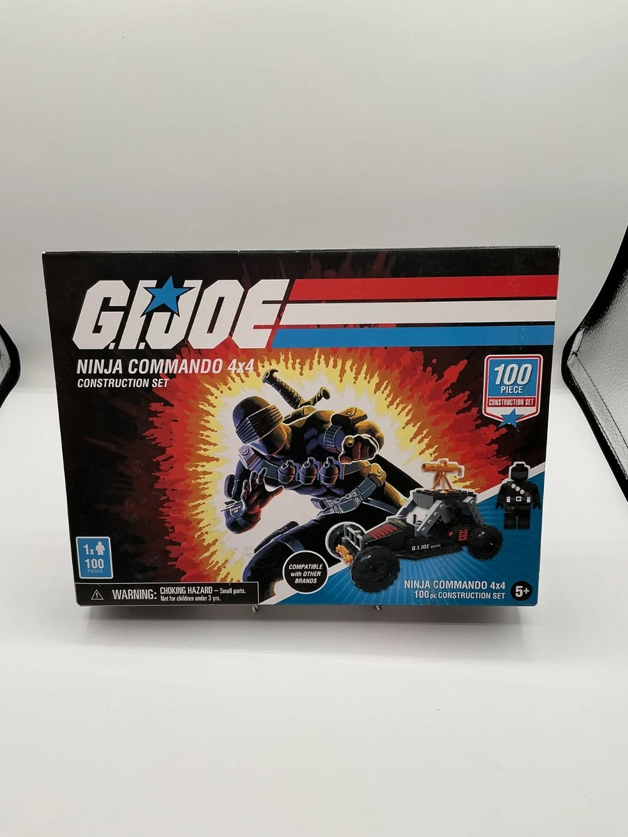 G.I. Joe Set Di Costruzioni Tomahawk Elicottero – 205 Pezzi Con 3 Minifigure (Lifeline, Roadblock, Lift Ticket) – Compatibile Mattoncini