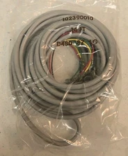 NOS Original Gray 14' - 4 Conductor Telephone Spaded  Line Cord. New old stock