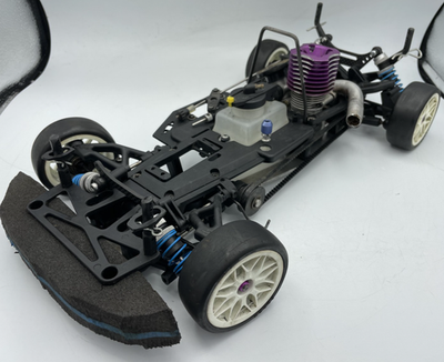 u*f様 1/8RC Car Chassis Nitro Engine 4WD京 For parts Serpent impulse engine car 4WD chassis | eBay