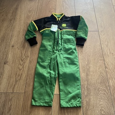John Deere Boilersuit Overall Alter 1-2 Kinder Jungen Mädchen Bauer