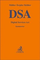 Digital Services Act. Dsa | Gesetz üBer Digitale Dienste. Kommentar | Deutsch