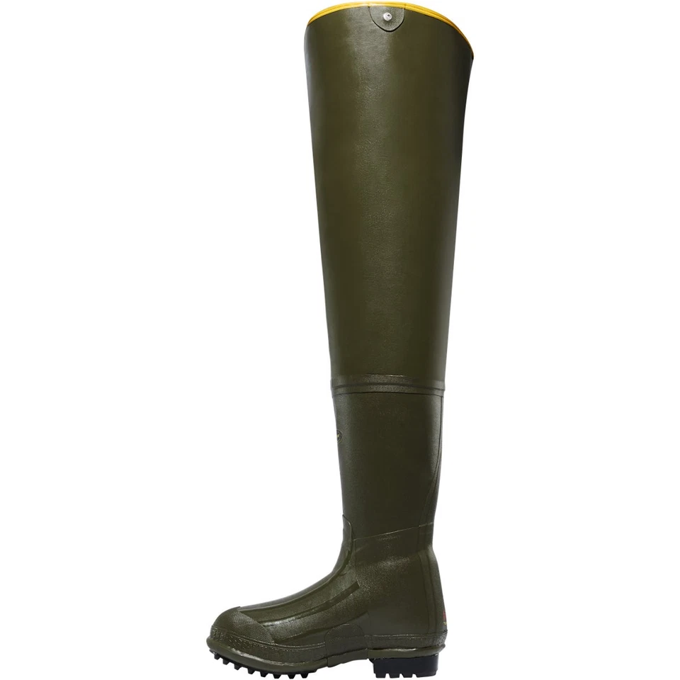 LaCrosse Men's 32" Burley Hip Boot Waterproof 600g Insulated Boot OD Green - 700 - Image 2 of 4