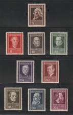 Austria 1937 Scott B156-B164 MNH Complete set