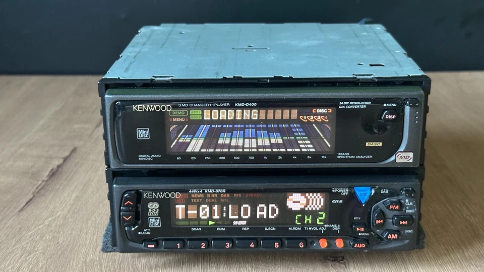 KENWOOD KMD-870R + KMD-D400 vintage MD set - Bild 2 von 4