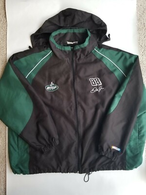 Dale Earnhardt Jr. Green and Black Winner's Circle NASCAR Jacket # 88 2XL XXL | eBay