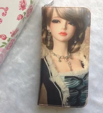 Fashion Cute Girl Lady Women Zip Around Wallet Purse Card Bag new in Gift Box