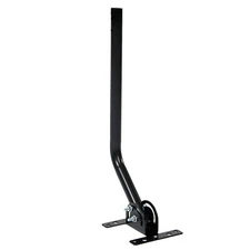 Adjustable J Mount Mast 1"Pole Diameter for Outdoor Antenna Satellite Dish Black