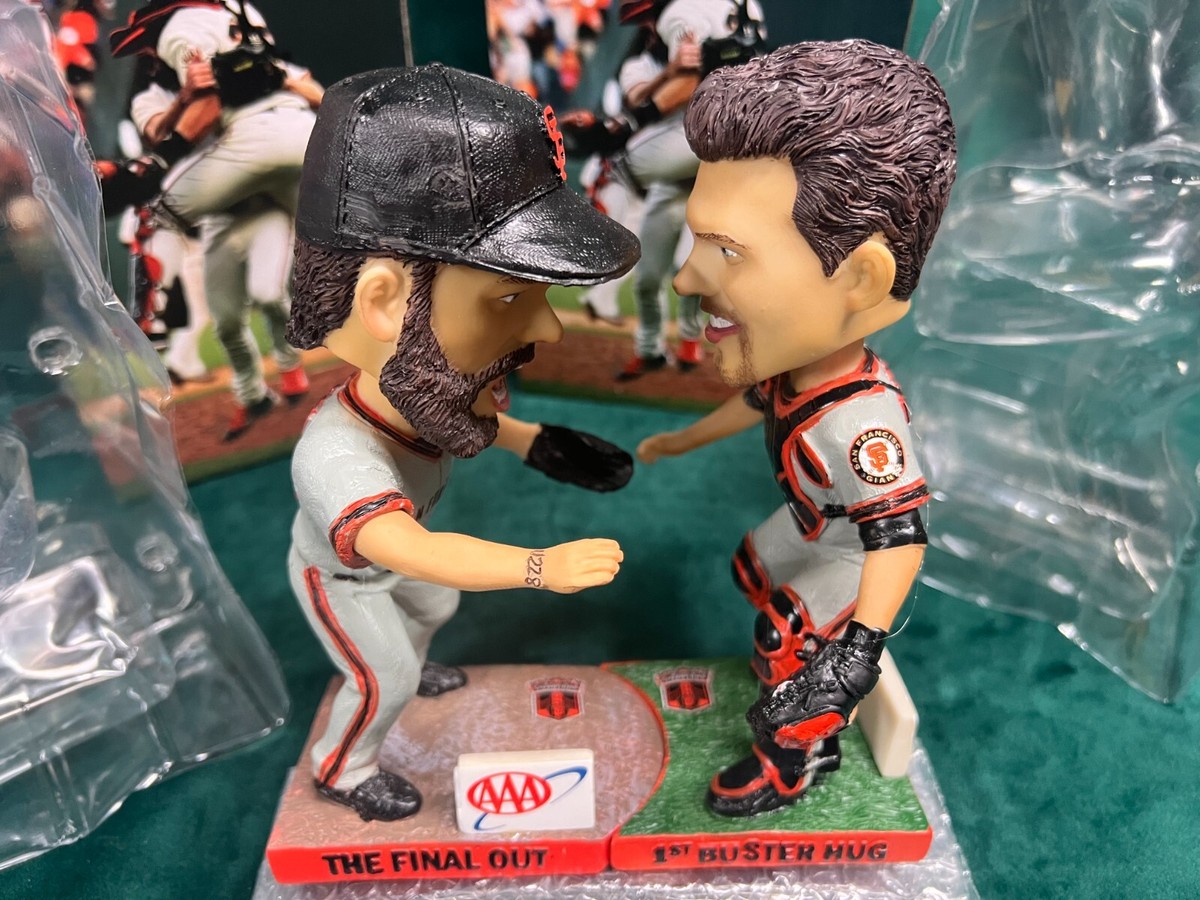 GIANTS フィギュア ピッチャーとキャッチャーセット Set of 2 San Francisco Giants Bobbleheads - Buster Posey & Brian