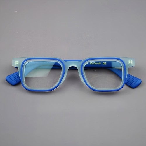 Matte Acetate Retro Reading Glasses Women Men Square Eyeglasses Frames Eyewear - Picture 28 of 42