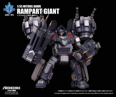 TOYS ALLIANCE ARC-44 MITHRIL HAWK Rampart Giant 1/35 Complete