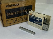 CASE- STCR2619 1/2" staples, Galvanized 5M X 20BXS Spotnails