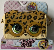 Purse Pets, Leoluxe Leopard Interactive Purse Pet with Over 25 Sounds  Reaction