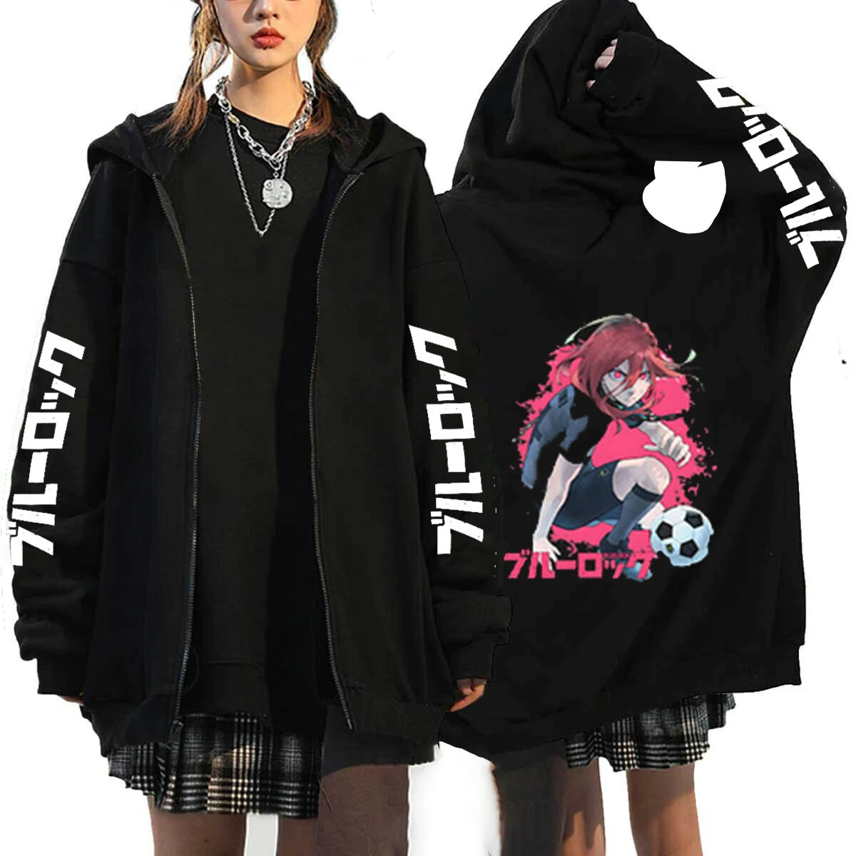 s*0様 M FCRB 24AW BLUE LOCK SWEAT HOODIE Amazon.com: DJMANMENGG Blue Lock Hoodie Sweatshirt Cosplay