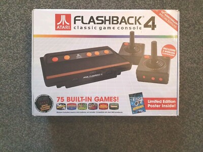 Atari Flashback 4 Classic Spielekonsole Special Edition 40th Anniversary. Versiegelt