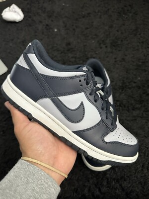靴 NIKE Dunk Low Georgetown Nike Dunk Low (GS), Georgetown – Impossible Kicks