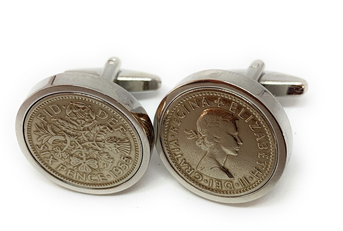 Gemelli Da 6 Pence Portafortuna Per Compleanno O