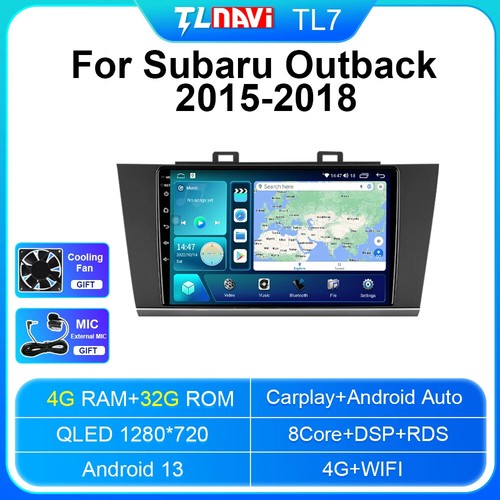 Für Subaru Outback 2015-2018 Android 13 Carplay Autoradio Stereo GPS Multimedia - Bild 27 von 32