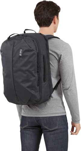 ⭐ Thule Aion 40L Backpack Travel Black Polyester Waxed Canvas Water-Resistant ⭐ - Picture 2 of 20