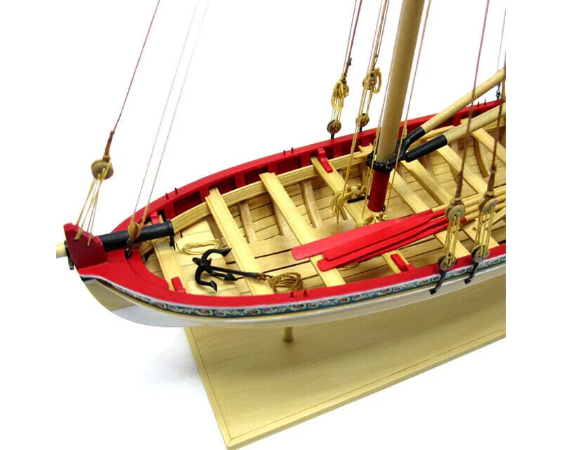 ModelExpo MS1457 Model Shipways Longboat XVIII Secolo 1:48 modellismo - Immagine 3 di 4