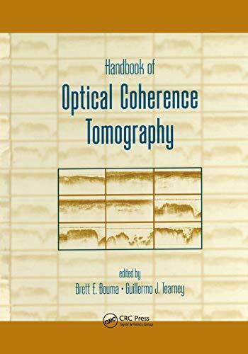 Handbook of Optical Coherence Tomography, Bouma 9780367396787 Free Shipp PB..