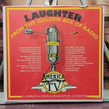 Vintage Tape Set Laughter From The Golden Age of Radio 12 Cassettes