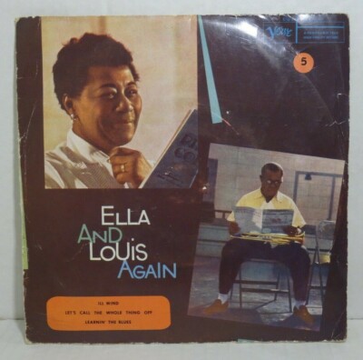 ELLA FITZGERALD/LOUIS ARMSTRONG - Ella and Louis again 5 > 7'' EP-Single 3 Track